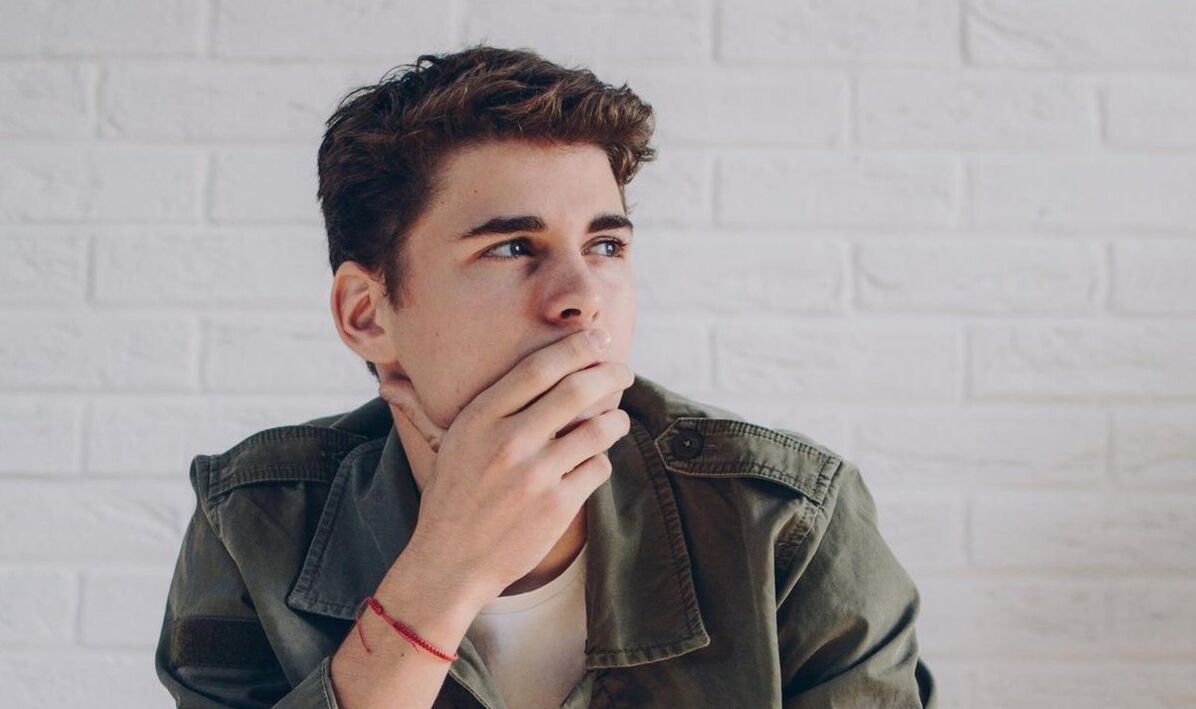 the man thinks about ways to increase the penis