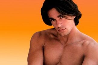 A man who enlarged his penis with a massage